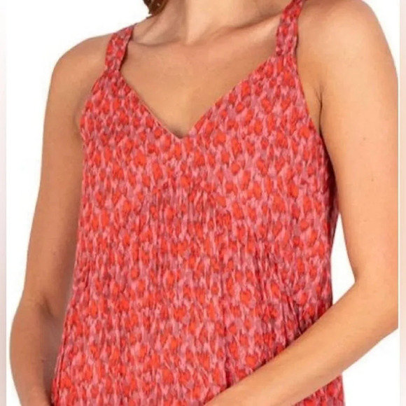 NWT Cotton Joie Maxi tiered dress Tea Rose MSRP $248 Medium REVOLVE - Picture 3 of 12